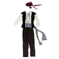 Swashbuckle Pirate Costume -bodysocks Shop BS GEN BOY PIRATE 12 14 FULL