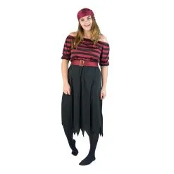 Women's Black Pirate Costume