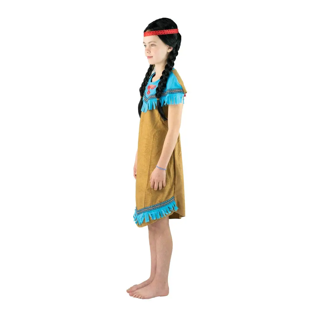 Kids Blue Native American Costume 4 Kids Blue Native American Costume - Image 2