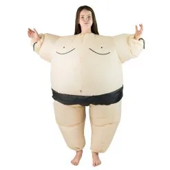 Kids Inflatable Sumo Wrestler Costume -bodysocks Shop DSC00762