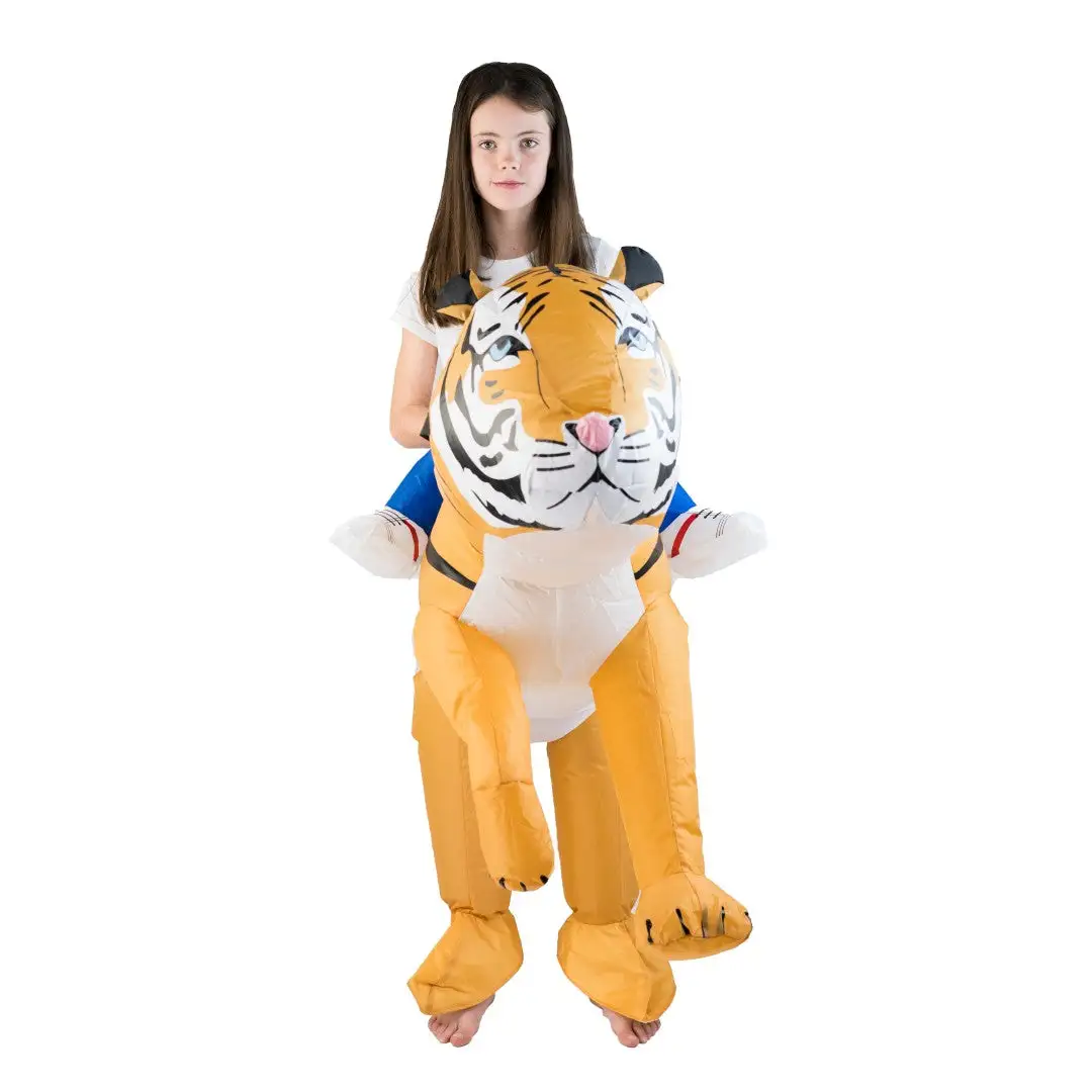 Kids Inflatable Tiger Costume 6 Kids Inflatable Tiger Costume - Image 4