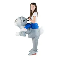Kids Inflatable Rabbit Costume -bodysocks Shop DSC00794