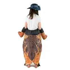 Kids Deluxe Inflatable Dinosaur Costume -bodysocks Shop DSC00812