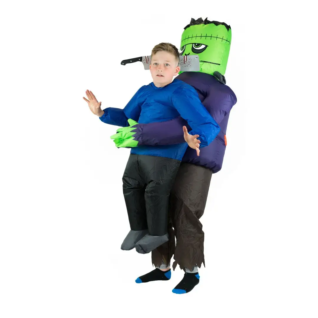 Kids Inflatable Lift You Up Frankenstein's Hostage Costume 3 Kids Inflatable Lift You Up Frankenstein's Hostage Costume