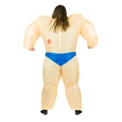 Inflatable Muscle Suit Costume -bodysocks Shop Muscleman6