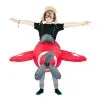 Kids Inflatable Plane Costume -bodysocks Shop PLANEKIDS2