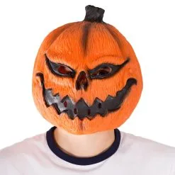 Latex Pumpkin Mask