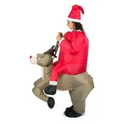 Inflatable Reindeer Costume -bodysocks Shop Reindeer6