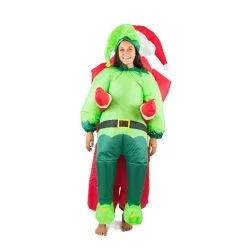 Inflatable Santa & Elf Costume -bodysocks Shop Santaelf5