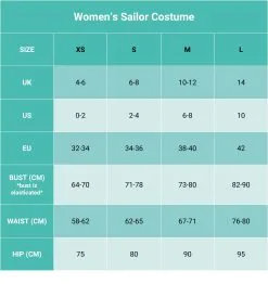 Women's Retro Sailor Costume -bodysocks Shop Untitled 1