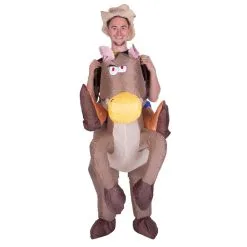 Inflatable Cowboy Costume -bodysocks Shop fancy dress inflatable cowboy costume 2
