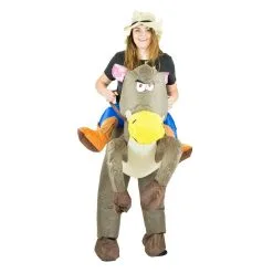 Inflatable Cowboy Costume -bodysocks Shop fancy dress inflatable cowboy costume 5
