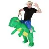 Inflatable Dinosaur Costume -bodysocks Shop fancy dress inflatable dinosaur costume 1