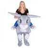 Inflatable Rabbit Costume 1 Inflatable Rabbit Costume -bodysocks Shop fancy dress inflatable rabbit costume 1