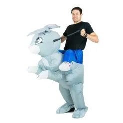 Inflatable Rabbit Costume -bodysocks Shop fancy dress inflatable rabbit costume 4