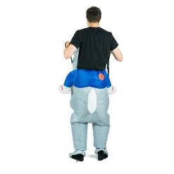 Inflatable Rabbit Costume -bodysocks Shop fancy dress inflatable rabbit costume 6