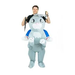 Inflatable Rabbit Costume -bodysocks Shop fancy dress inflatable rabbit costume 7