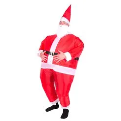 Inflatable Santa Costume -bodysocks Shop fancy dress inflatable santa costume 5