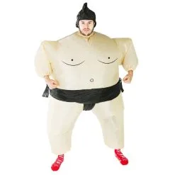 Inflatable Sumo Wrestler Costume -bodysocks Shop fancy dress inflatable sumo wrestler costume 4