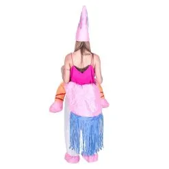 Inflatable Unicorn Costume -bodysocks Shop fancy dress inflatable unicorn costume 3