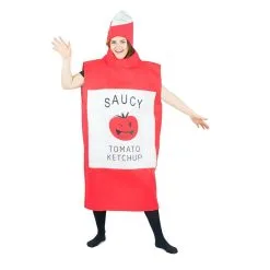 Ketchup Costume 11 Ketchup Costume -bodysocks Shop fancy dress ketchup costume 4