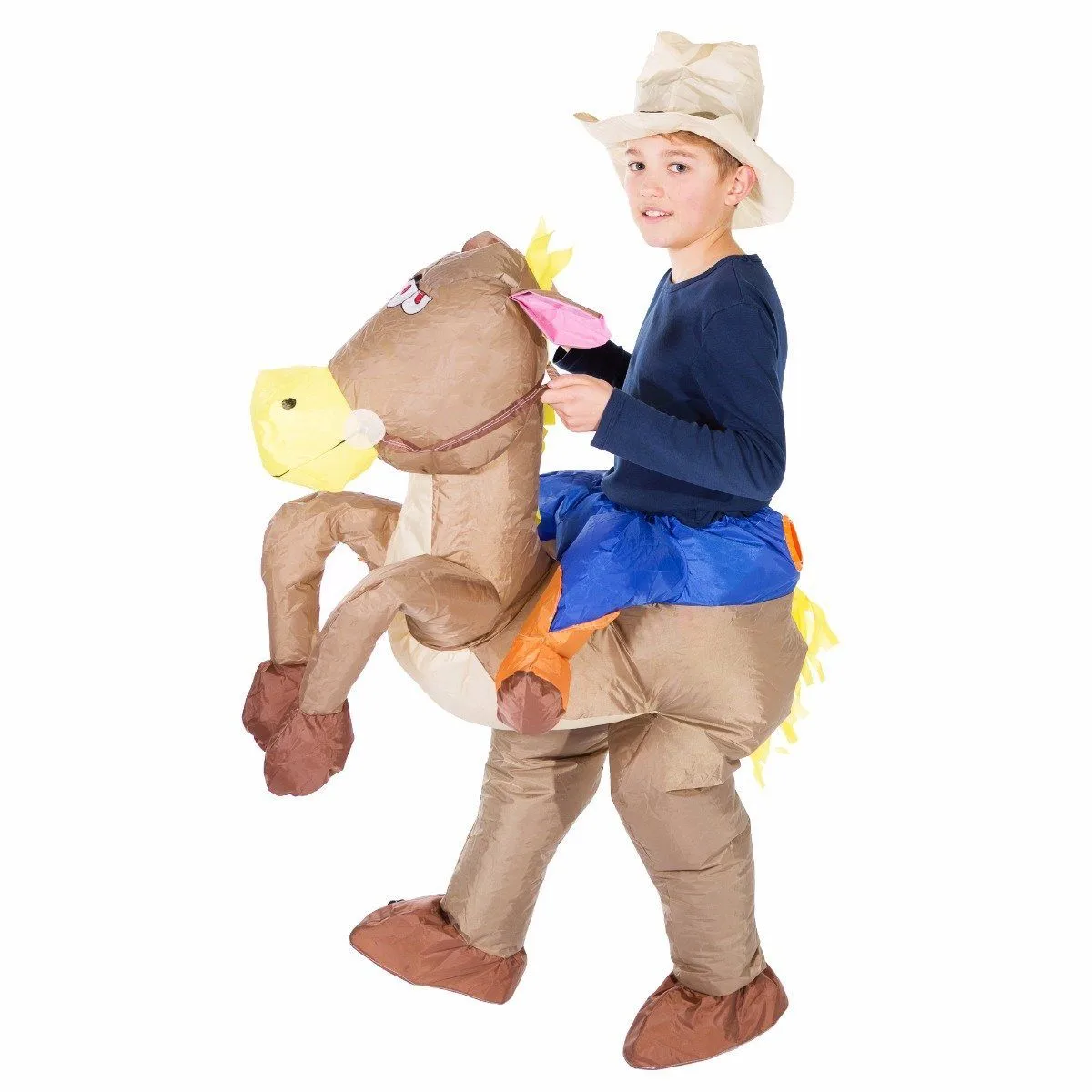 Kids Inflatable Cowboy Costume 4 Kids Inflatable Cowboy Costume - Image 2