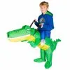 Kids Inflatable Crocodile Costume 2 Kids Inflatable Crocodile Costume -bodysocks Shop fancy dress kids inflatable crocodile costume 1