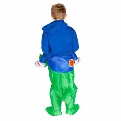 Kids Inflatable Crocodile Costume -bodysocks Shop fancy dress kids inflatable crocodile costume 3