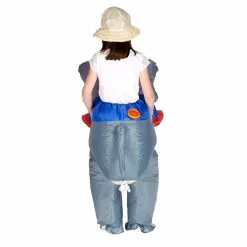 Kids Inflatable Elephant Costume -bodysocks Shop fancy dress kids inflatable elephant costume 3