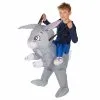 Kids Inflatable Rabbit Costume -bodysocks Shop fancy dress kids inflatable rabbit costume 1