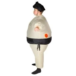 Kids Inflatable Sumo Wrestler Costume -bodysocks Shop fancy dress kids inflatable sumo wrestler costume 2