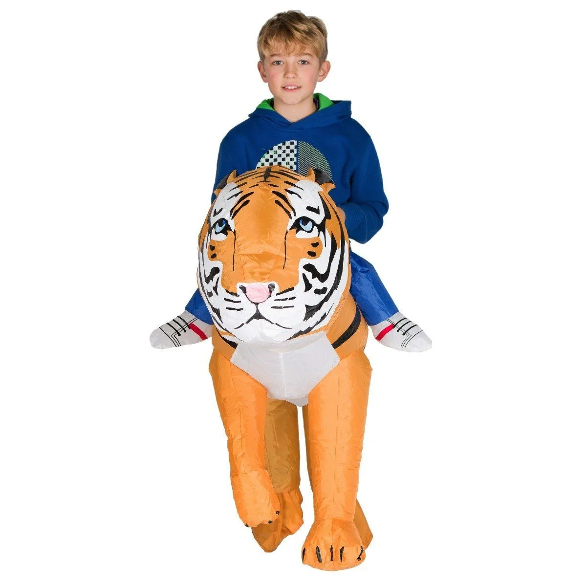 Kids Inflatable Tiger Costume 4 Kids Inflatable Tiger Costume - Image 2