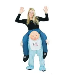 Piggyback Baby Costume -bodysocks Shop fancy dress piggyback baby costume 8