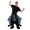 Piggyback Gorilla Costume -bodysocks Shop fancy dress piggyback gorilla costume 1
